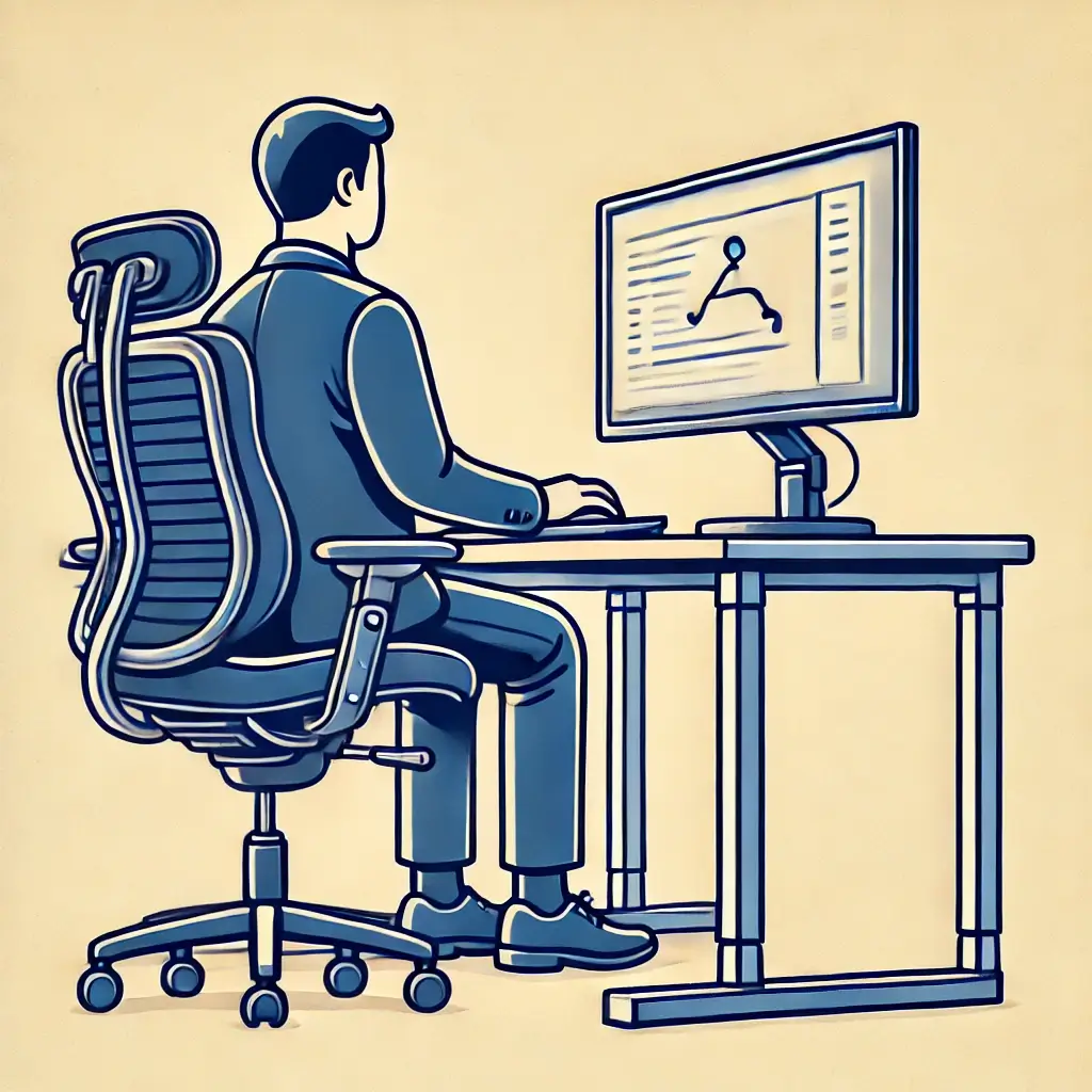 거북목 교정 자세 환경 조정