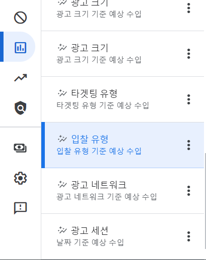 애드센스 입찰유형