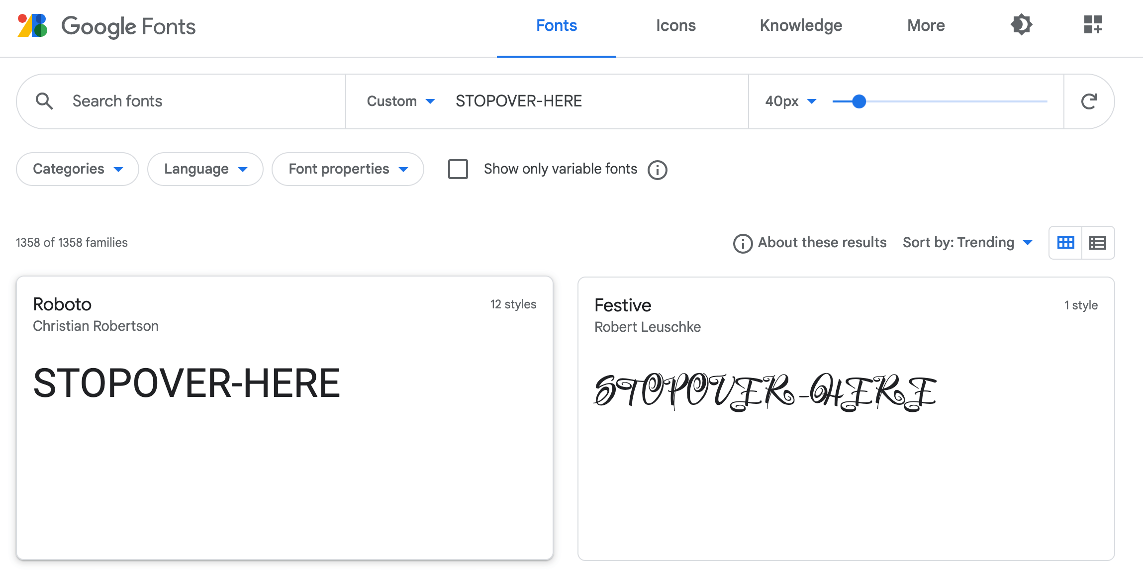 영어 폰트 추천1