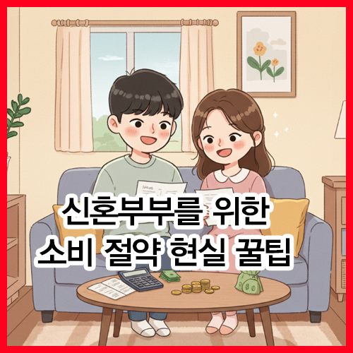 신혼부부를 위한 소비 절약 현실 꿀팁 모음집