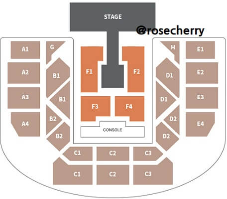 올림픽홀-좌석배치도
