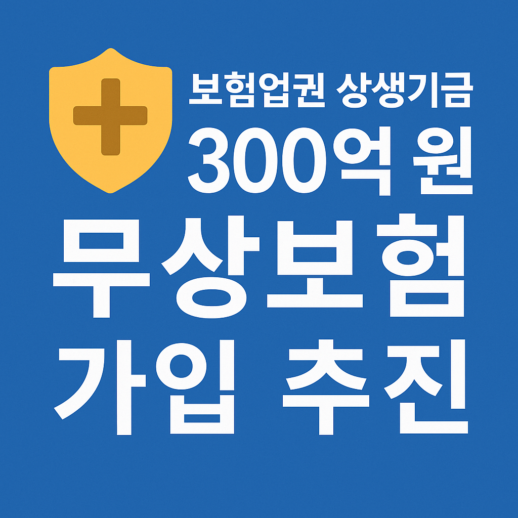 보험업권 총 300억원 무상보험 추진
