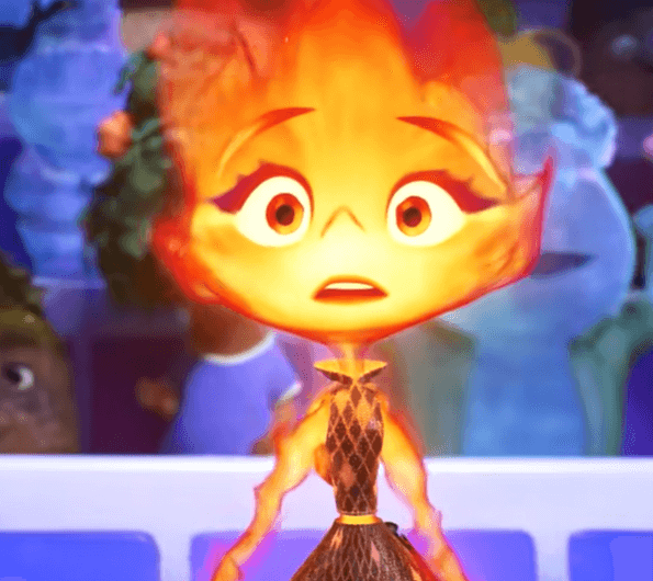 엘리멘탈 영화의 한 장면