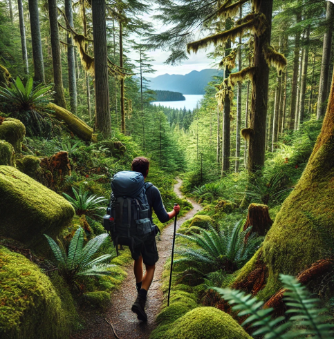 콰드라 아일랜드 트레킹 사진