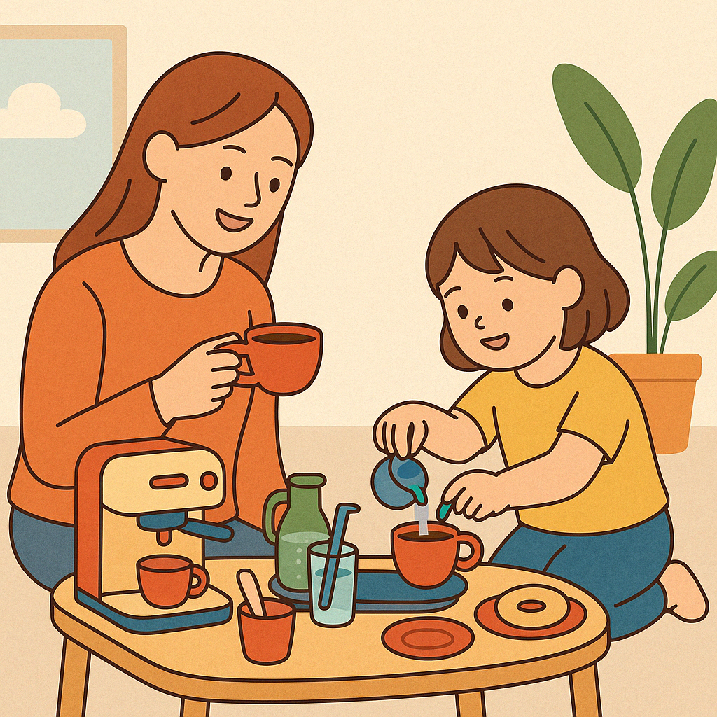 아이와 함께하는 홈카페 놀이