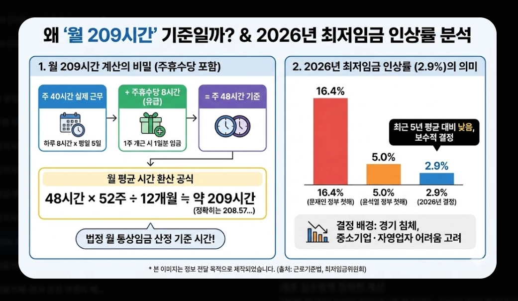 2026 최저시급 실수령액 총정리 - 세후 월급부터 주휴수당까지