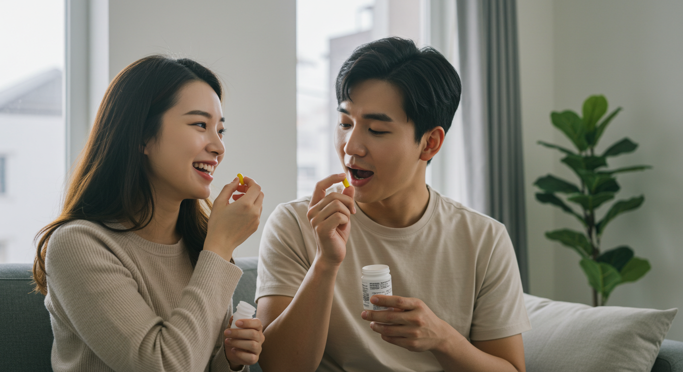 영양제 먹는 순서 한눈에 정리