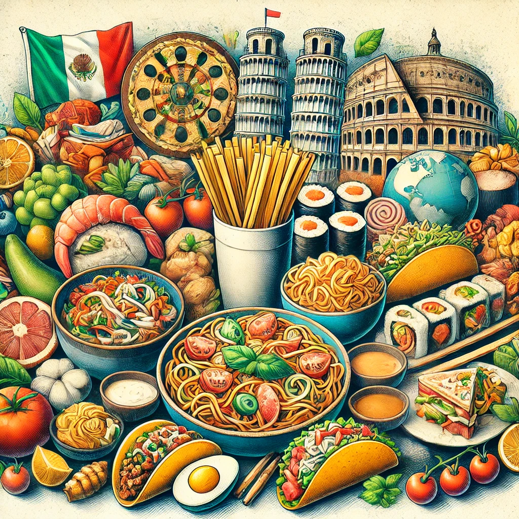 해외 대표 먹거리