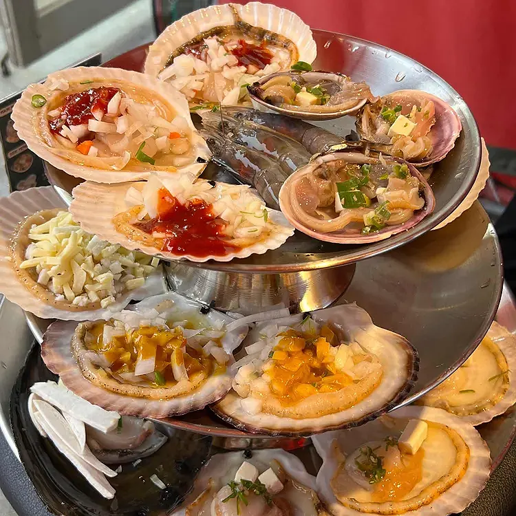 부산 태종대 조개구이 '사랑방 조개구이'