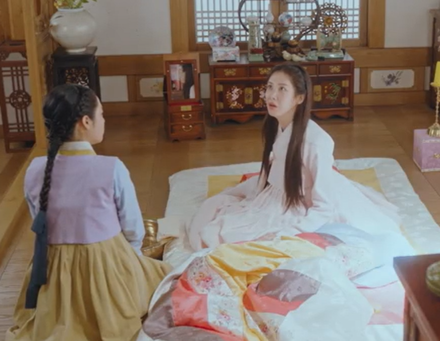 남주의 첫날밤을 가져버렸다