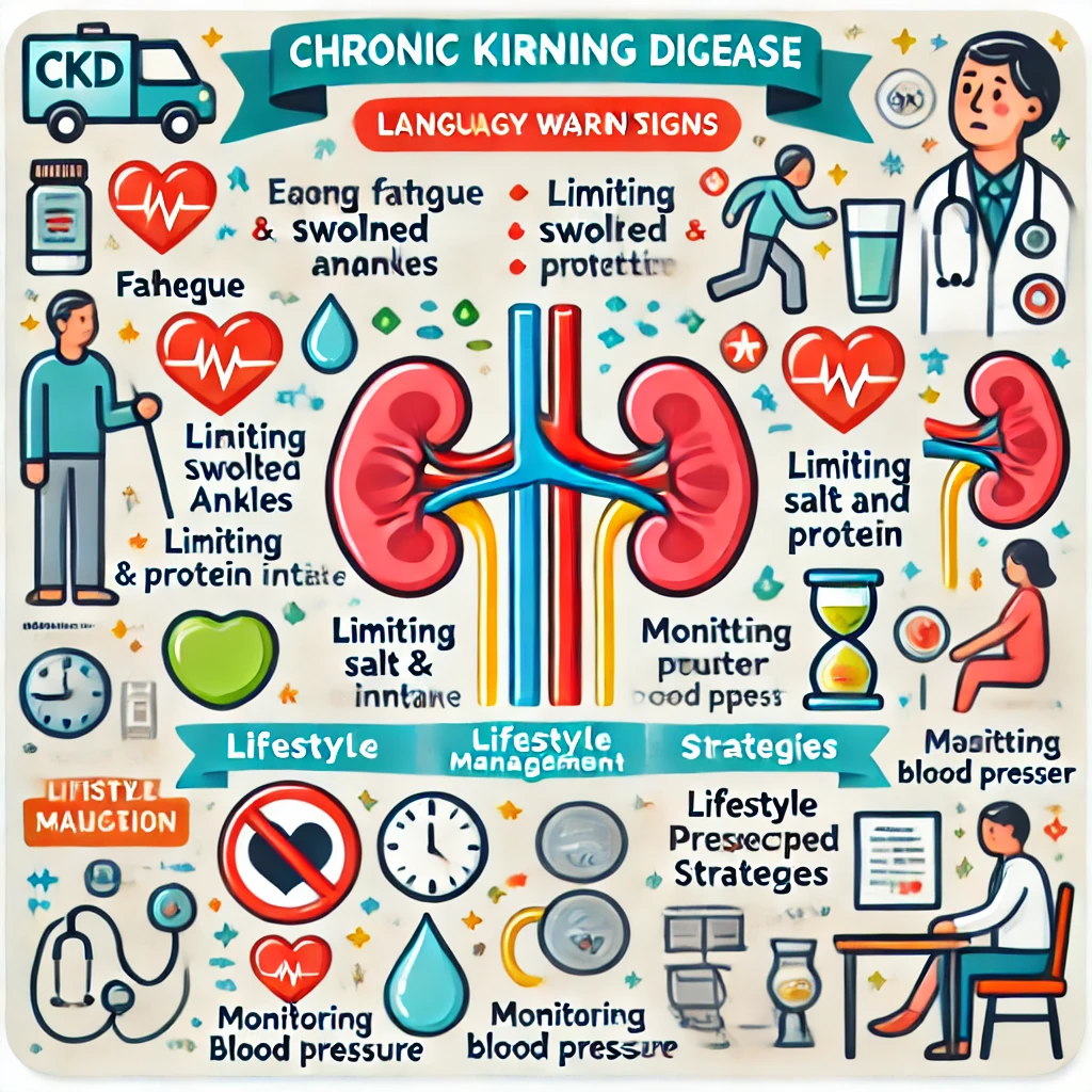 만성 콩팥병 초기 증상과 관리법