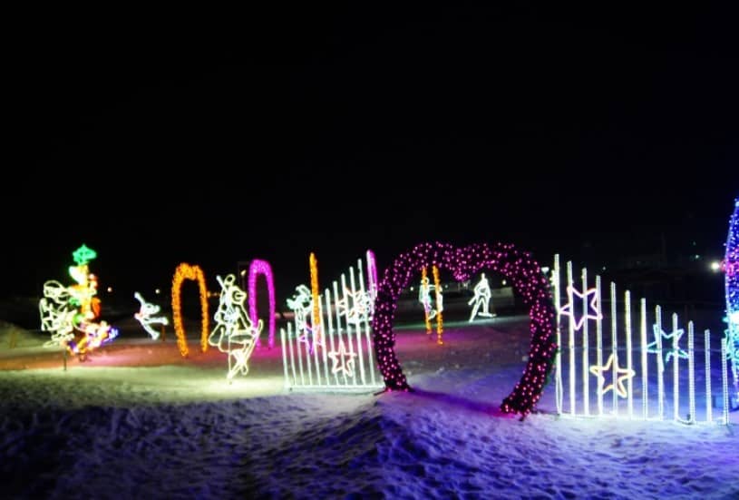 평창송어축제의-밤