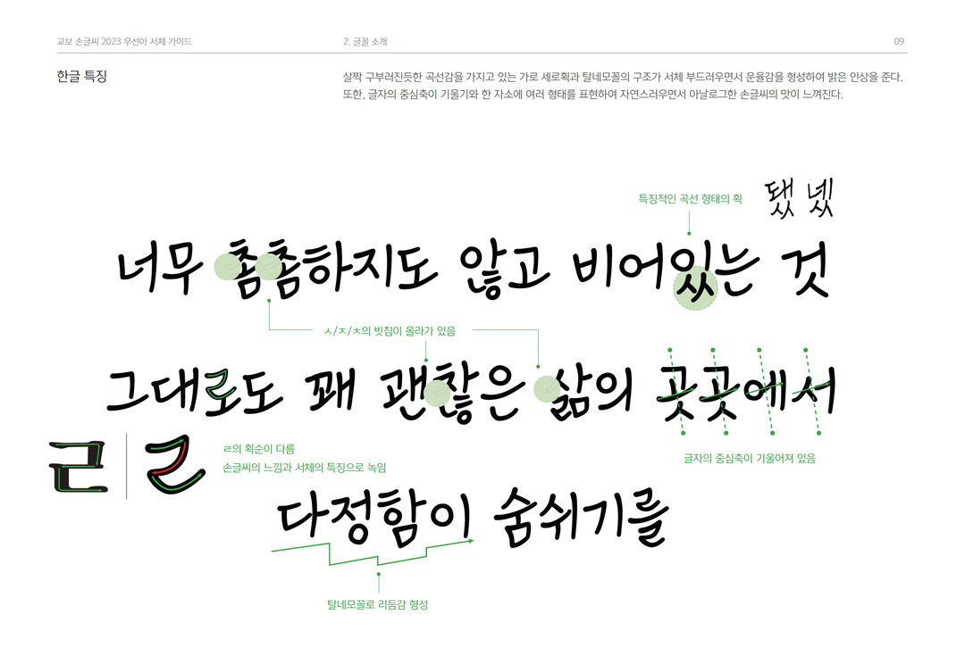 #교보손글씨대회 #우선아폰트