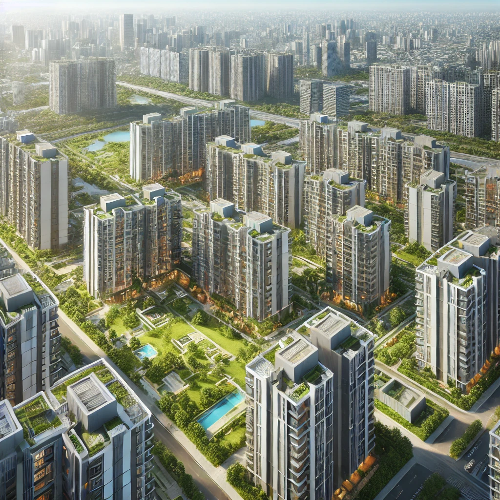 국토부 아파트 실거래가 조회 방법 - 아파트 단지 모습