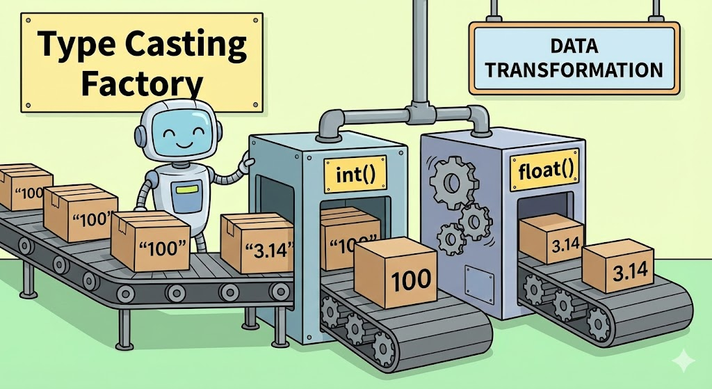 자료형 변환(Casting)이 필요한 이유와 문자, 숫자를 변환하는 방법