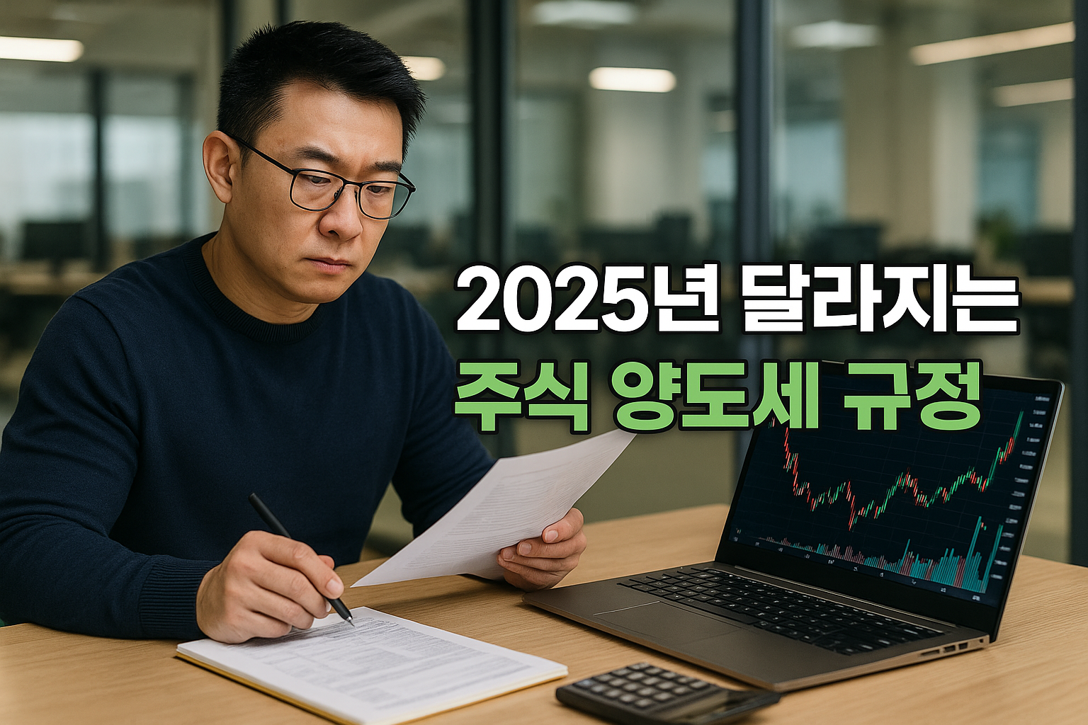 주식 양도세 변화에 대비하는 투자자