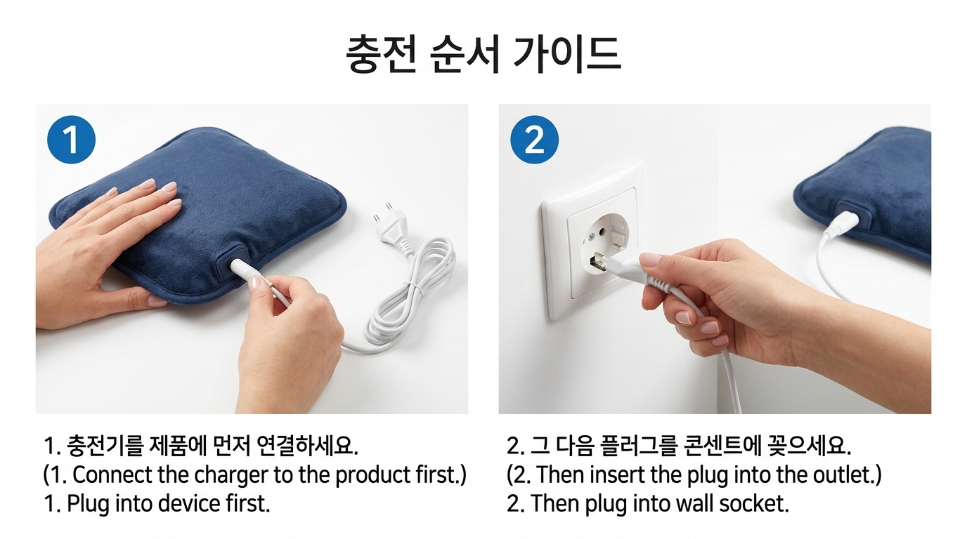 충전식 온수찜질기 추천 생리통 수족냉증 활용법