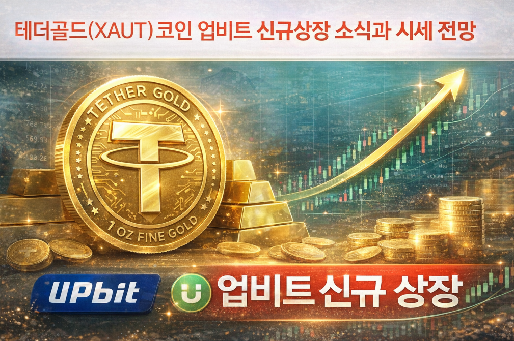 테더골드 업비트 상장으로 급등 가능할까?