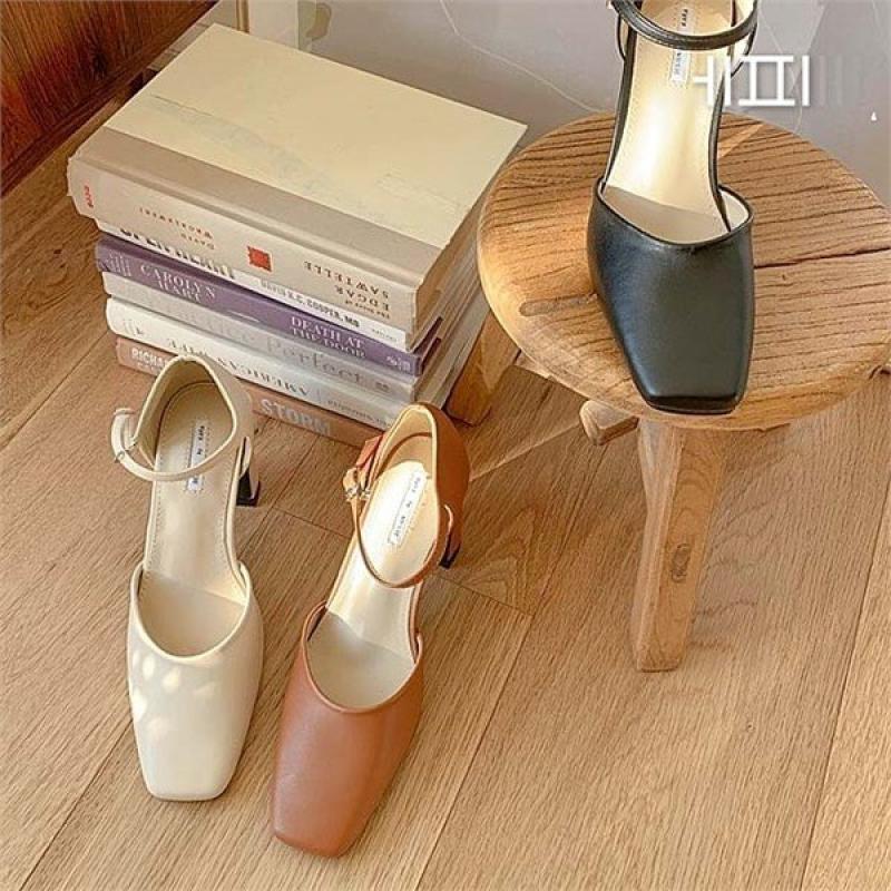 에피소드블랑 여성 회사원 발목스트랩 구두 8