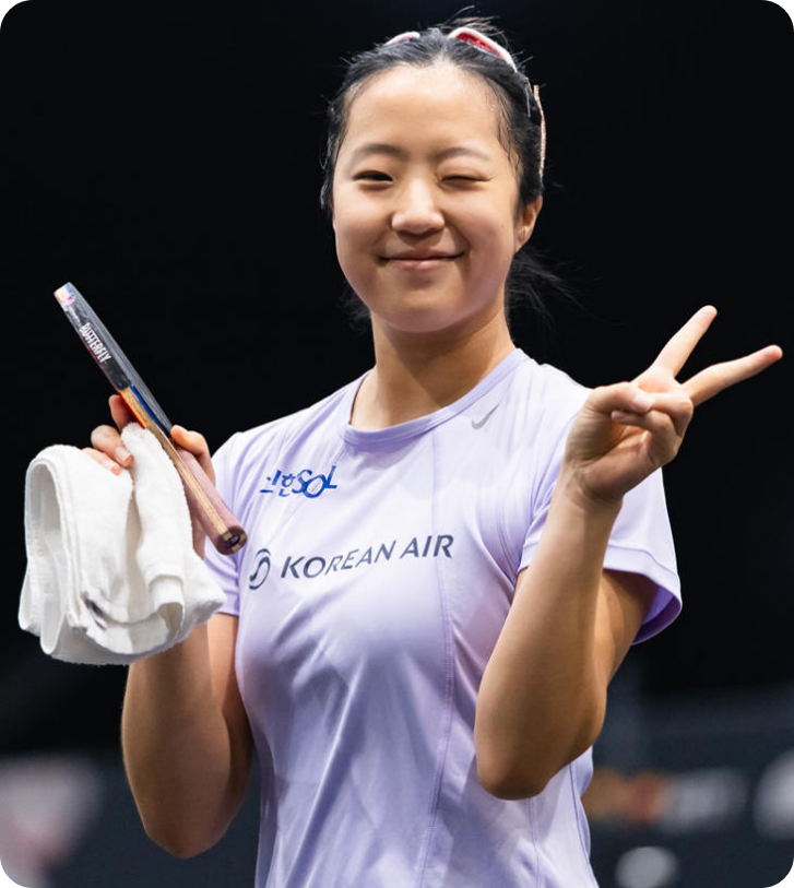 왕만위, 쑨잉사 넘고 전국체전 우승&hellip;신유빈이 바라본 &lsquo;넘어야 할 거벽&rsquo; [사진=스포티비뉴, WTT SNS]