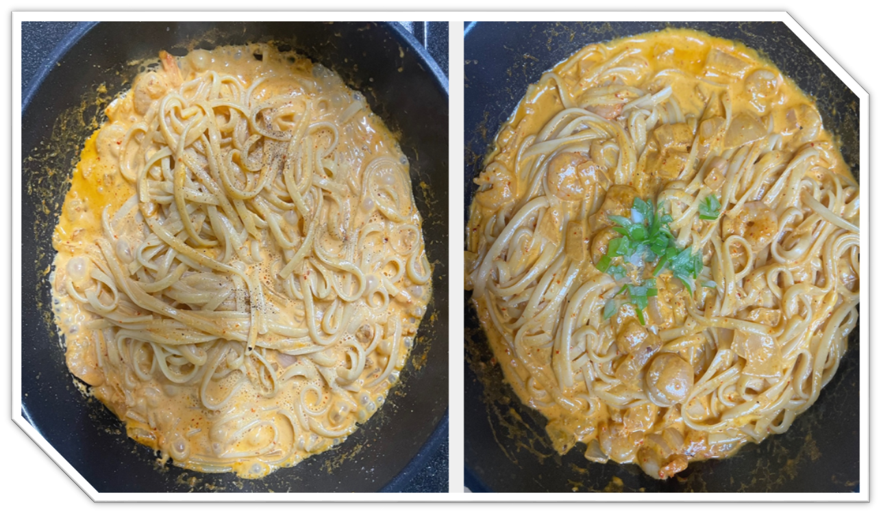 투움바파스타만들기