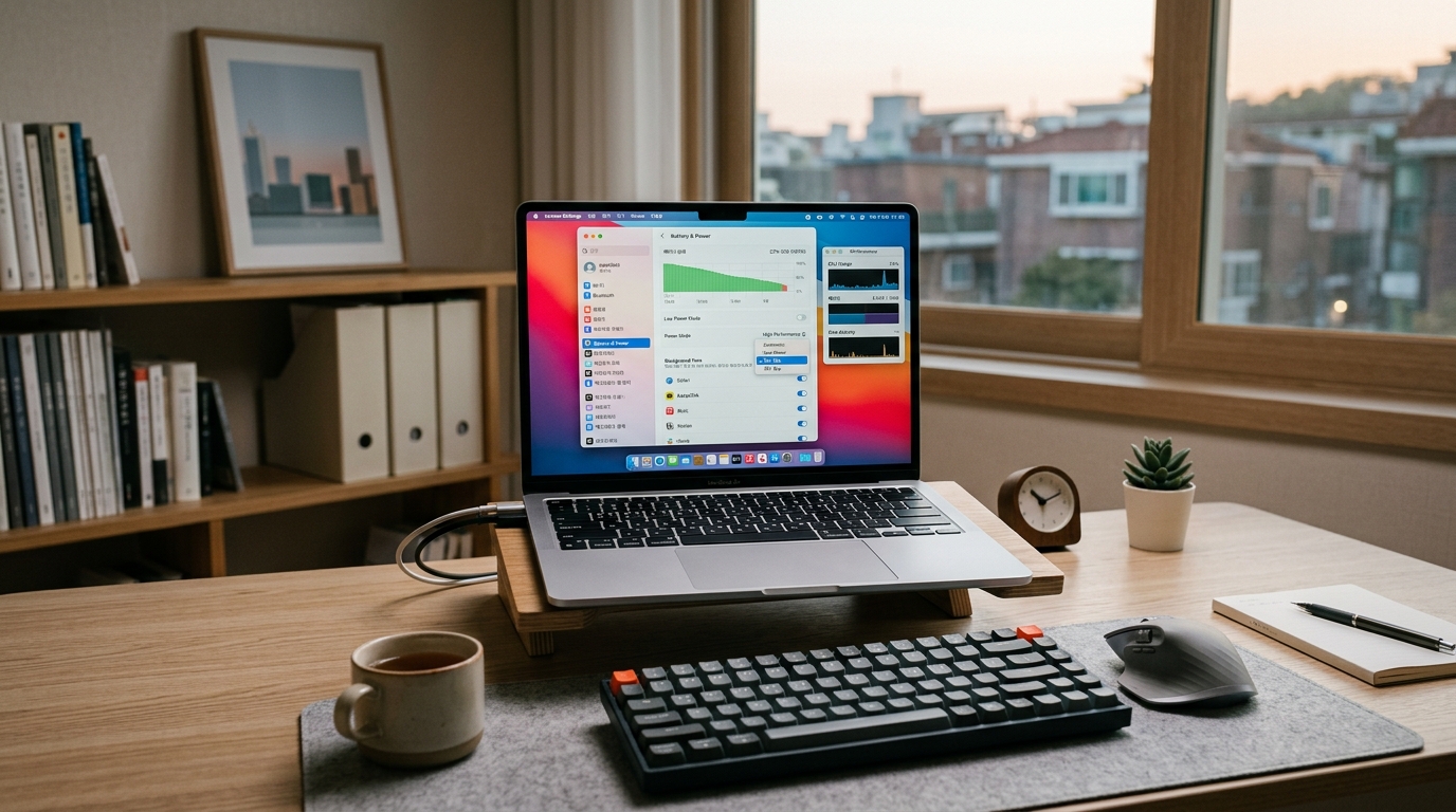 노트북 팬 소음 관리 이미지