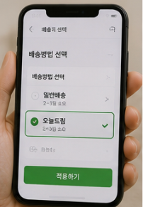 오늘드림 이용방법