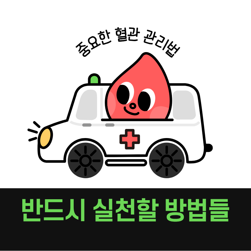 현대인이 실천해야 하는 혈관 건강 관리 방법