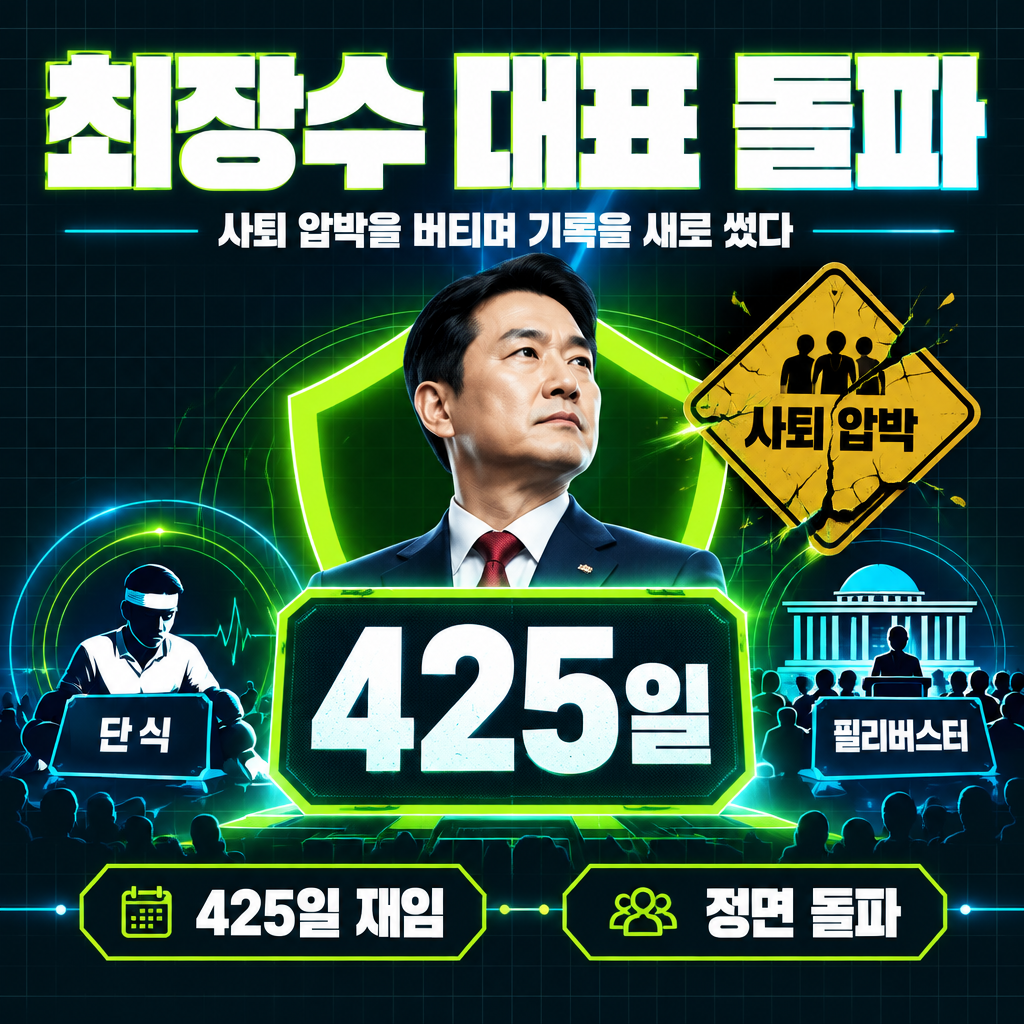 최장수 대표 돌파