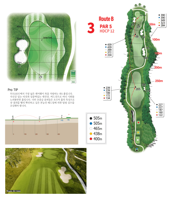 루트52 컨트리클럽 루트B코스 공략도 03