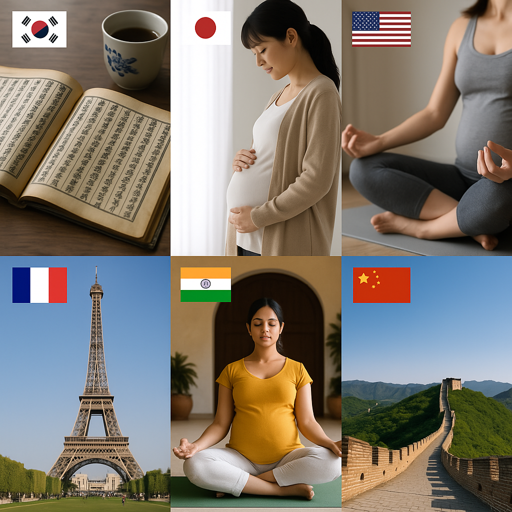 국가별 태교의 모습