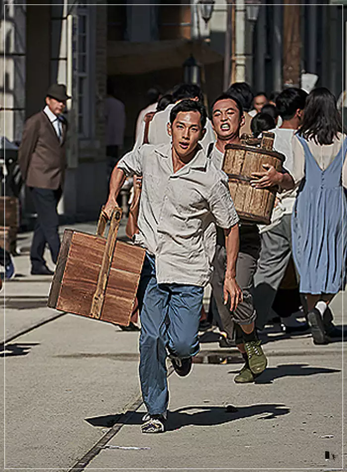 1947-보스톤-냉면-배달-중인-서윤복과-동구
