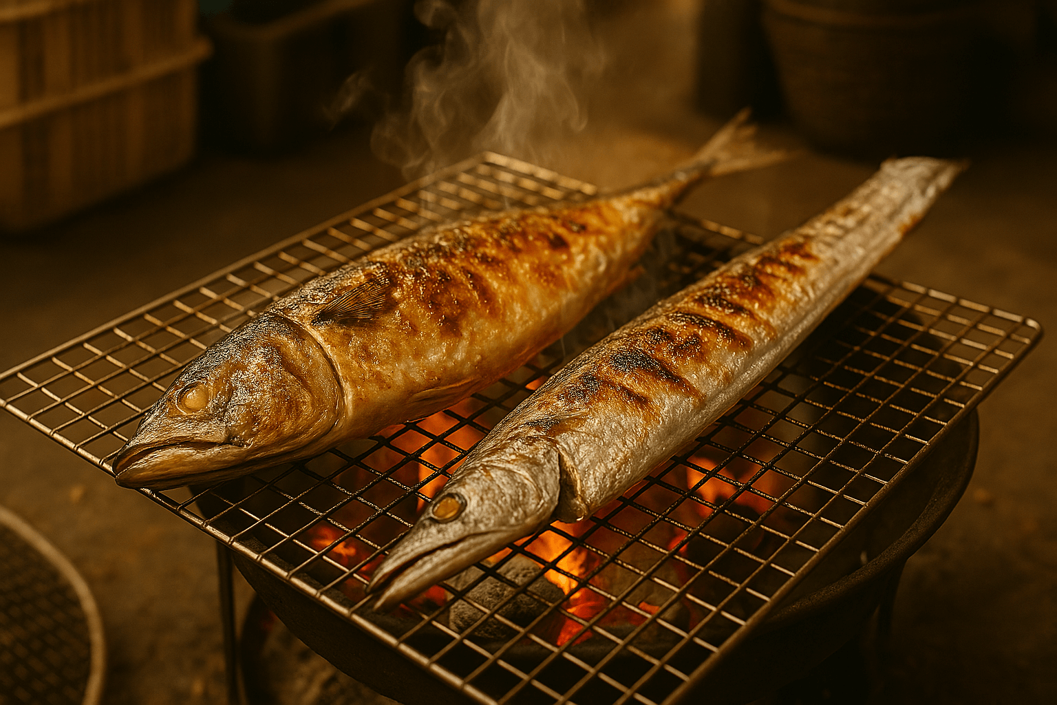 6시내고향 가경터미널시장 생선구이 석쇠숯불구이
