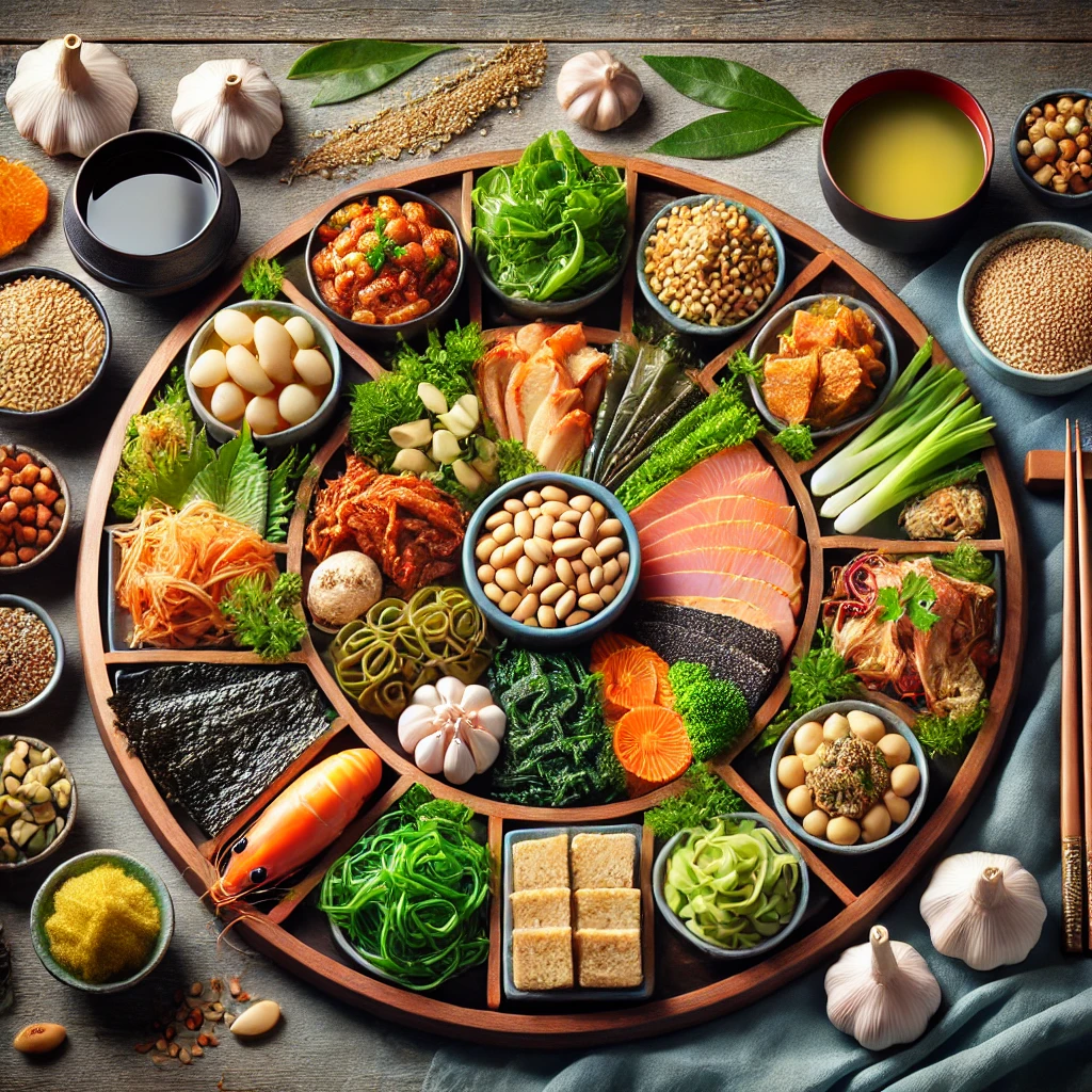 한국과 일본의 항암 음식