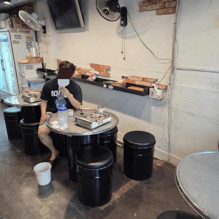 오도씨곱창 내부