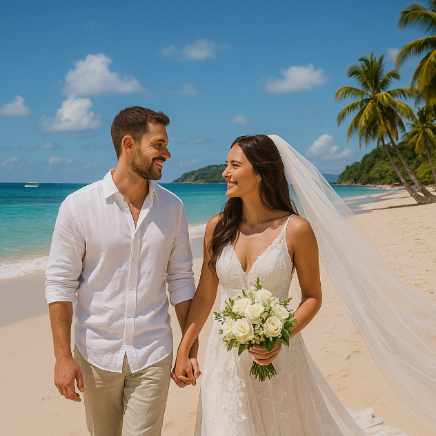 노시 이란자 신혼여행 사진