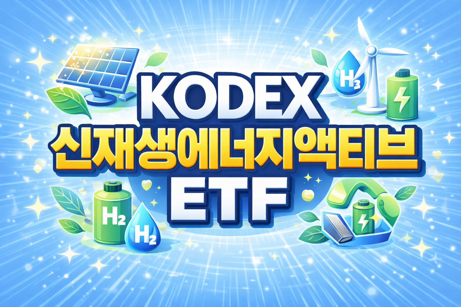 KODEX 신재생에너지액티브 ETF 쉽게 정리해봤어요