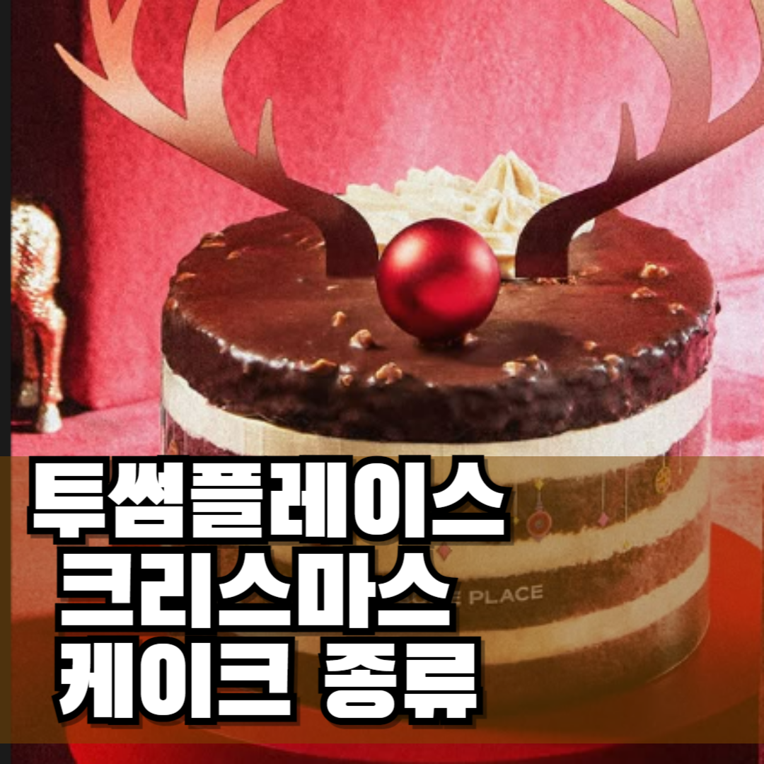 투썸플레이스 크리스마스 케이크 종류