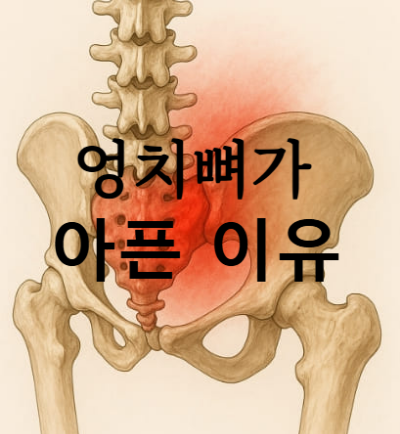 엉치뼈가 아픈이유 통증 원인