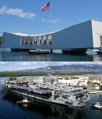 하와이 관광지인 진주만 사진