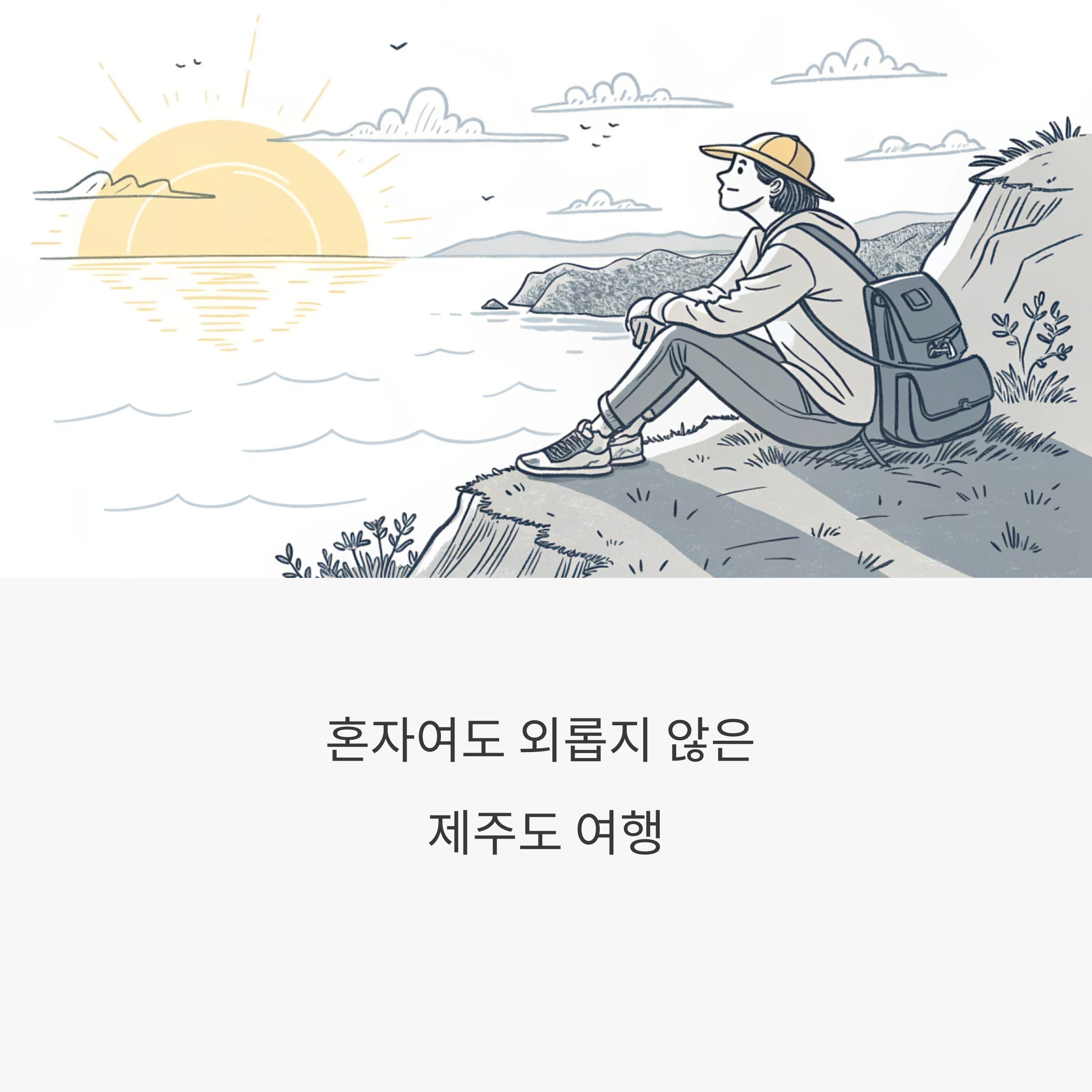 제주도 혼자 여행 필수 코스 5선