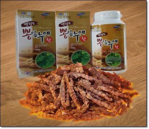 건누에와 누에가루제품