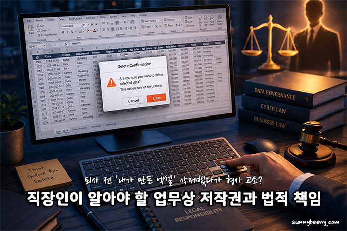 직장인이 알아야 할 업무상 저작권과 법적 책임