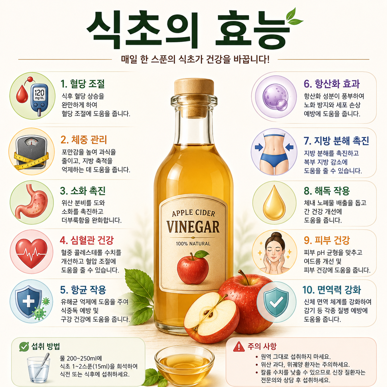 식초의 효능