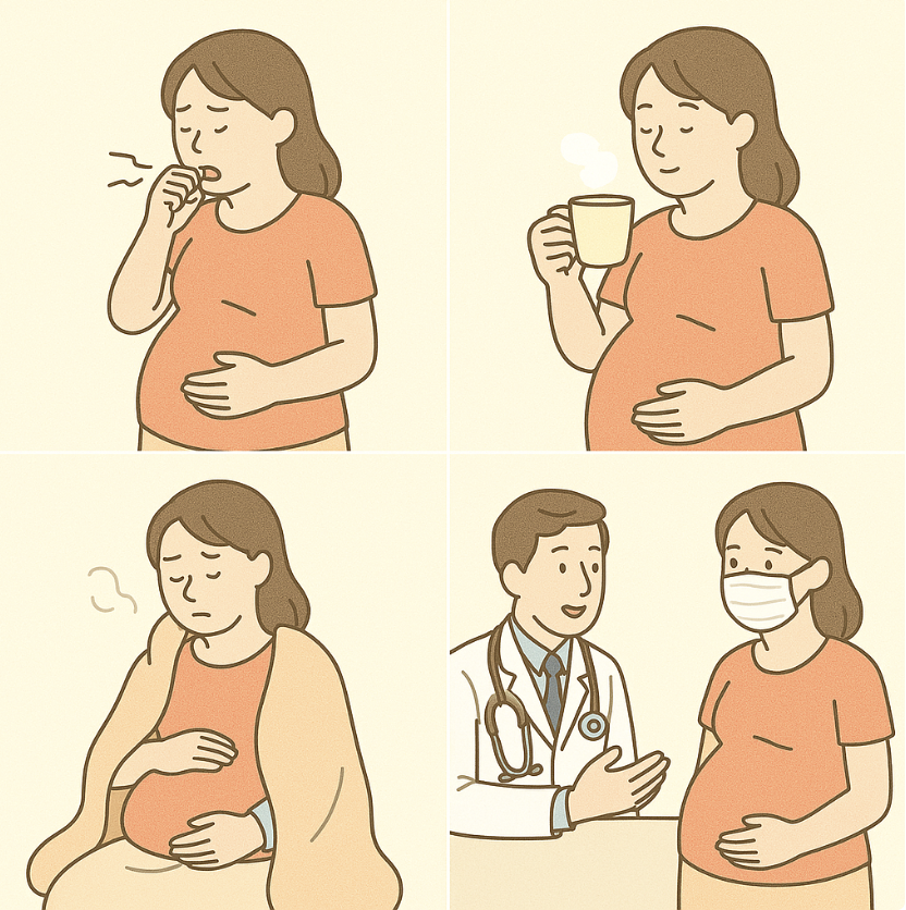 임산부 감기 관련 사진