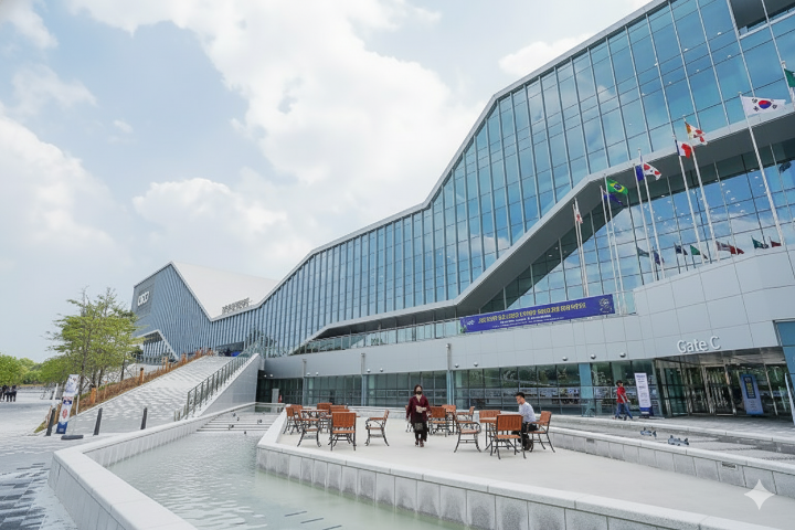 울산 전시컨벤션센터(UECO) 전경 사진