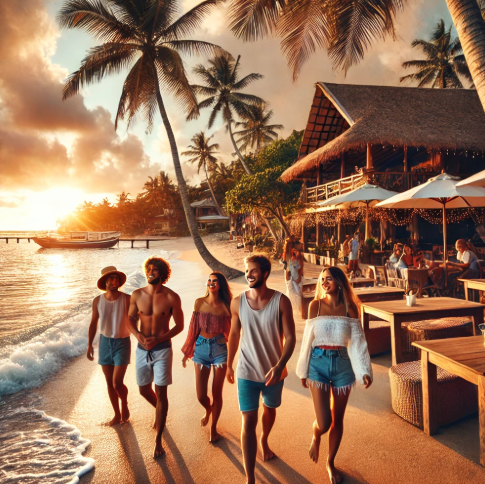 발리사리 친구들과 여행 사진