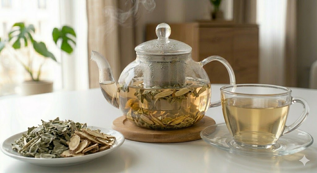 마시멜로 뿌리와 감초가 만나 마른기침을 즉각 잠재우고 따가운 목 점막에 천연 보호막을 형성하여 인후염 통증을 완화하는 강력한 기관지 치유