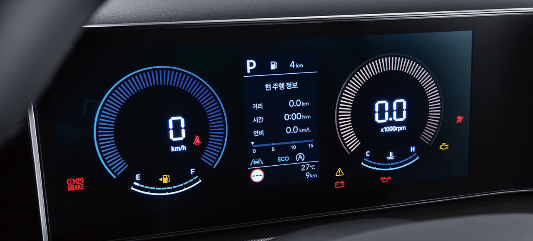 2024싼타페하이브리드 내부디자인