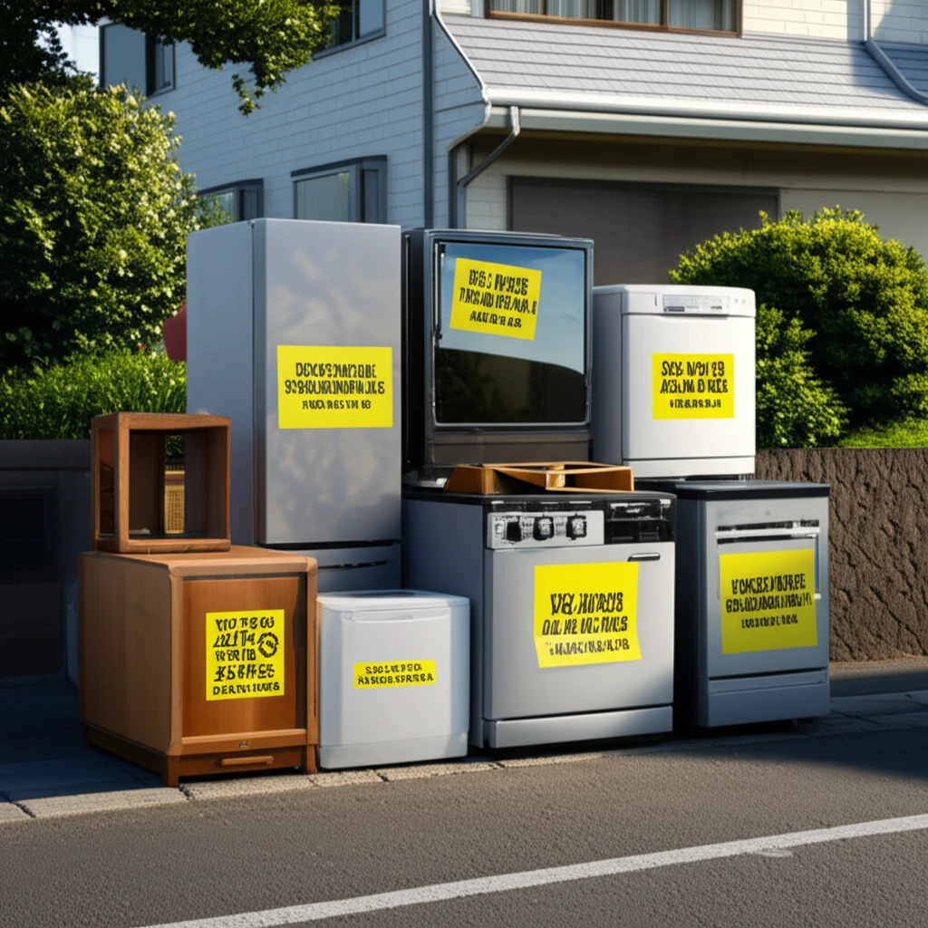 깔끔한 우리 동네! 중구 대형폐기물 ..